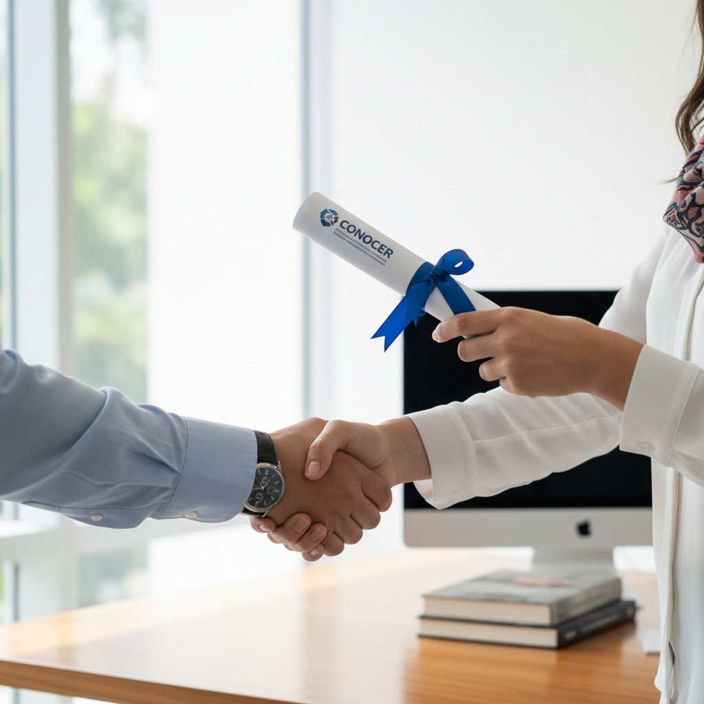 certificación de competencias laborales en México CONOCER